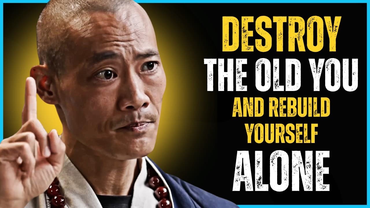 Destroy the Old You and Rebuild Yourself Alone | Shi Heng Yi Wisdom